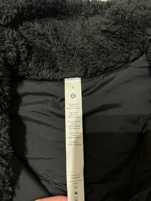 Lululemon Fleece Insulated Pullover Jacket Size 8 thumbnail 4