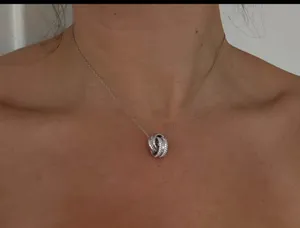 Swarovski Necklace and Earrings set thumbnail 3