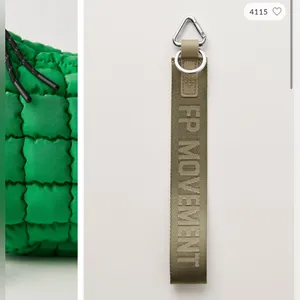 NWT Free People FP Movement There It Is Keychain - Sage Stone Green - One Size thumbnail 2