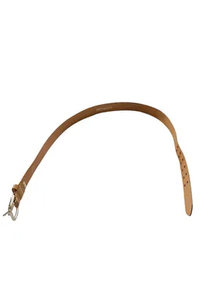Express Genuine Leather Belt Brown Size L Neutral Preppy Minimalist Spring Cute thumbnail 5