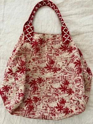 Hawaiian Canvas Tote Bag thumbnail 2