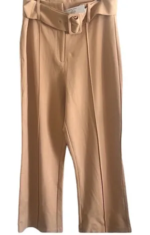 Drew wool blend camel ponte pant NWT (228$ msrp) thumbnail 1