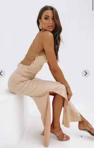 Beginning Boutique Manhattan Slip Formal Dress thumbnail 3