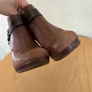 Cole Haan NIKEair‎ brown leather booties 7.5 thumbnail 3