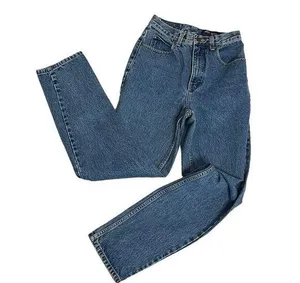 EDDIE BAUER Blue Denim Jeans Classic Fit High Rise Size 4 Mom Jeans thumbnail 1
