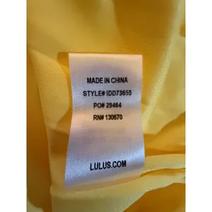 Lulus Dress Womens Size S Light Yellow Halter Fit & Flare Skater Mini thumbnail 5