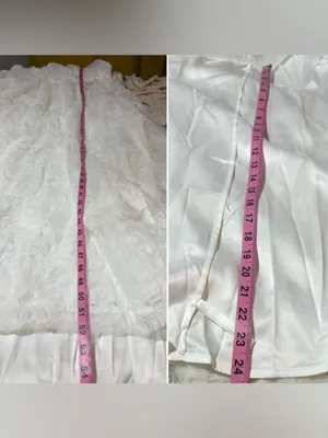 Modcloth Chi Chi London Strapless Sweetheart White Lace Wedding Dress 18 NWT thumbnail 11