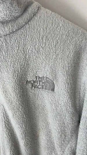 The North Face gray fleece jacket size medium thumbnail 2