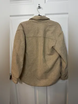 Abercrombie Brushed shacket thumbnail 4