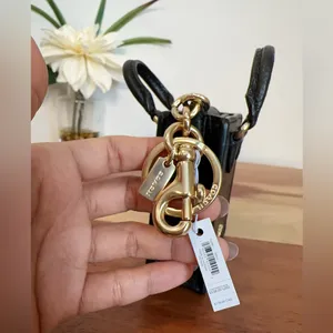 NWT Coach North/South Mini Tote Bag‎ Charm thumbnail 2
