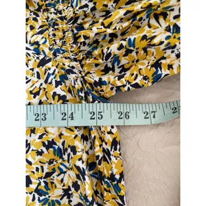 American Holic Floral Print Blouse Top Long Sleeve Button Down‎ Womens Medium thumbnail 6