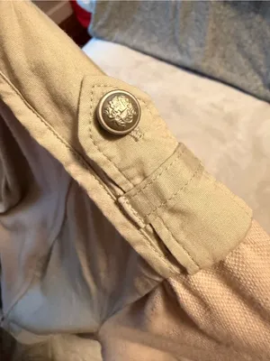 Last chance-Armani Exchange Light Taupe Button-Front Shirt thumbnail 6