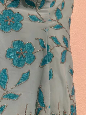 LUCY IN THE SKY Sequin Beaded Flare Strapless Mini Dress Party HOCO⁠ NWT SZ. S thumbnail 9