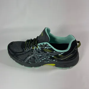 Asics Gel-Venture 6 Running Shoes Womens 9.5 Black Mint T7G8N‎ Trail Athletic thumbnail 6
