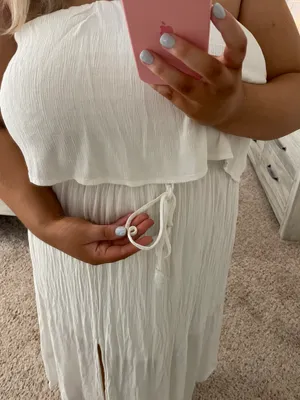 XL white Dress thumbnail 3