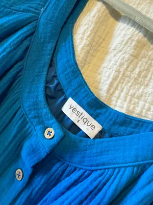 Vestique Blue Babydoll Dress thumbnail 3