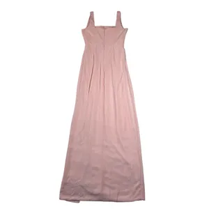 NEW Lulus Glamorous Disposition Light Pink Ruched Maxi Dress Size S Party Bridal thumbnail 5