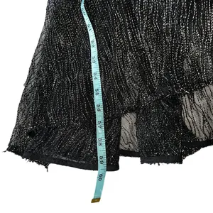 La Maison Talulah Starcrossed Lover Black Gold Metallic High Low Gown L thumbnail 14