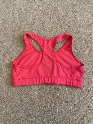 Nike Pro Neon Pink Sports Bra thumbnail 2