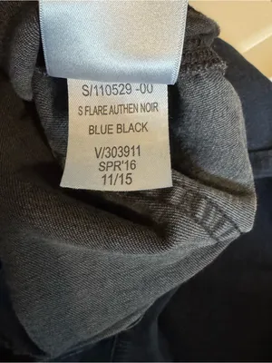 Gap 1969 Slim Flare Jeans – Women’s 32R – Blue Black thumbnail 6