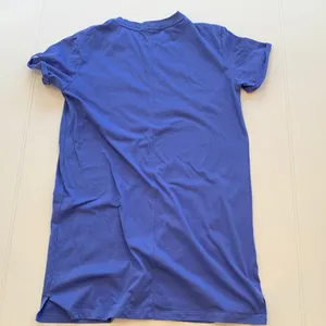 Champion Women’s Small Periwinkle Blue Pocket Tee Nightshirt Sleep Shirt thumbnail 5