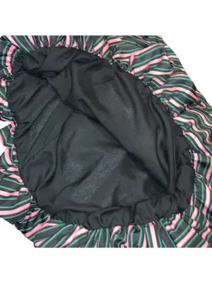 Wicked Movie Paul Tazewell sz L Striped Bubble Skirt Women's pink green Broadway thumbnail 6