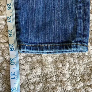 Abercrombie and Fitch Denim Jeans. Size 4R Distressed, medium wash‎ thumbnail 4