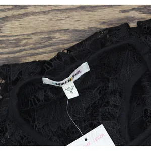 NWT Miken Juniors Crochet Cover Up Dress HO1474027-VAN Black M thumbnail 5