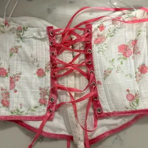 sky to moon corset top with tie back thumbnail 3