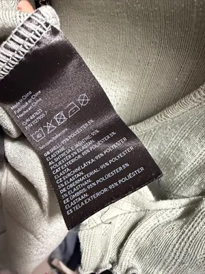 Divided by H&M‎ Ribbed Olive Green Women's Top Casual Size Small thumbnail 7
