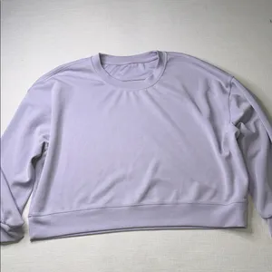 Lululemon Athletica Light Purple Crewneck thumbnail 3