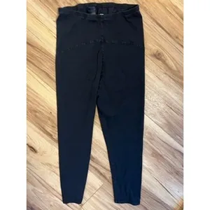 HM Sm/Med Mama Maternity Black Over Belly Leggings‎ Pants Minimal Basic Casual thumbnail 3