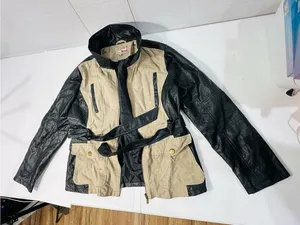 Dollhouse Black and Beige Military-Style Field Jacket thumbnail 1