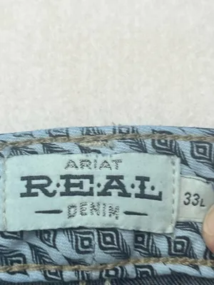 Ariat Real Denim Women’s Missouri Real Sienna Dark Wash Bootcut Jeans Size 33L thumbnail 12
