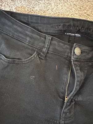 American Eagle Outfitters Black Skinny Jeans - High Rise Stretch / K7 thumbnail 3