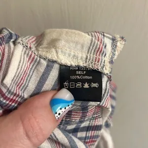 ✨POL Plaid Drawstring Cotton Lounge Sz Medium Pants✨ thumbnail 9