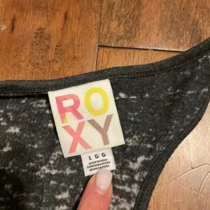 Roxy Gray Heather Racerback Tank Top thumbnail 4