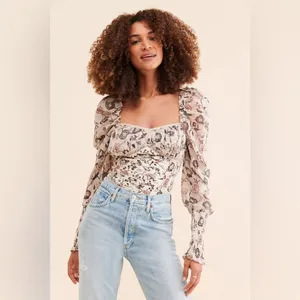 Free People | Brunch Date Bodysuit Size: XS thumbnail 2