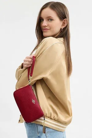 Coach CZ930 New Year Nolita 19 With Snake Charm Refined Pebble Leather Gold/Ruby thumbnail 13