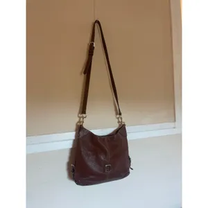 DOONEY & BOURKE Frederica Bag Pebbled Leather Tan Purse Shoulder / Crossbody thumbnail 3