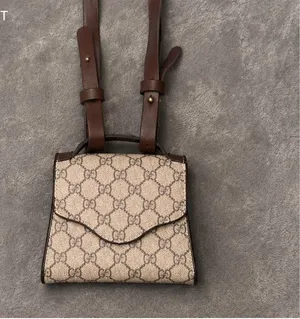 Mini Geometric Pattern Printed Flap Crossbody Bag Brown thumbnail 1