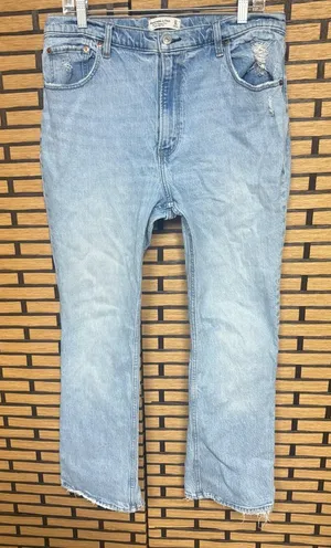 Abercrombie & Fitch‎ Ultra High Rise The 70’s Vintage Flare Jeans Size 33/16S thumbnail 1