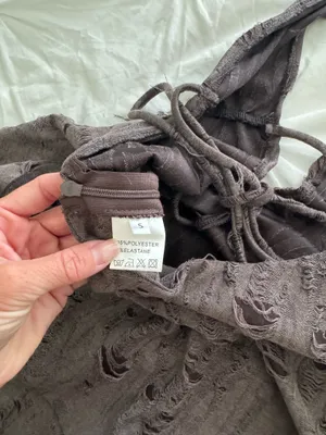 Brown Halter Top Mini Dress thumbnail 6