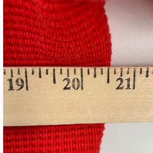 Athleta Womens Red Waffle Knit‎ Oversied Baggy Cropped Hoodie Sweatshirt XXS thumbnail 8