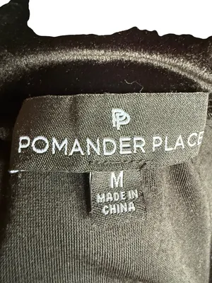 Tuckernuck Pomander Place Black‎ Velvet Mottershead Dress Sz M thumbnail 6