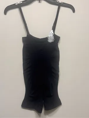 SHAPELLX Shapewear Bodysuits Tummy Control Butt Lifter removable Straps Black thumbnail 4