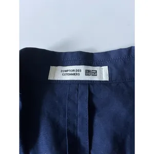 Uniqlo x Comptoir des Cotonniers Navy Linen Blend Blazer Jacket XS thumbnail 5