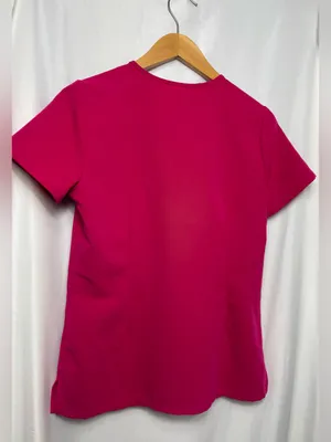 FIGS Scrub Set Top & Jogger Pants Magenta Medical Uniform XXS thumbnail 5