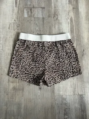 Shein Leopard Pajama shorts thumbnail 3