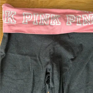 Pink Skinny Gray Leggings thumbnail 2